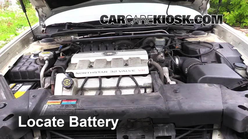 1997 Cadillac DeVille 4.6L V8 Sedan Battery Replace